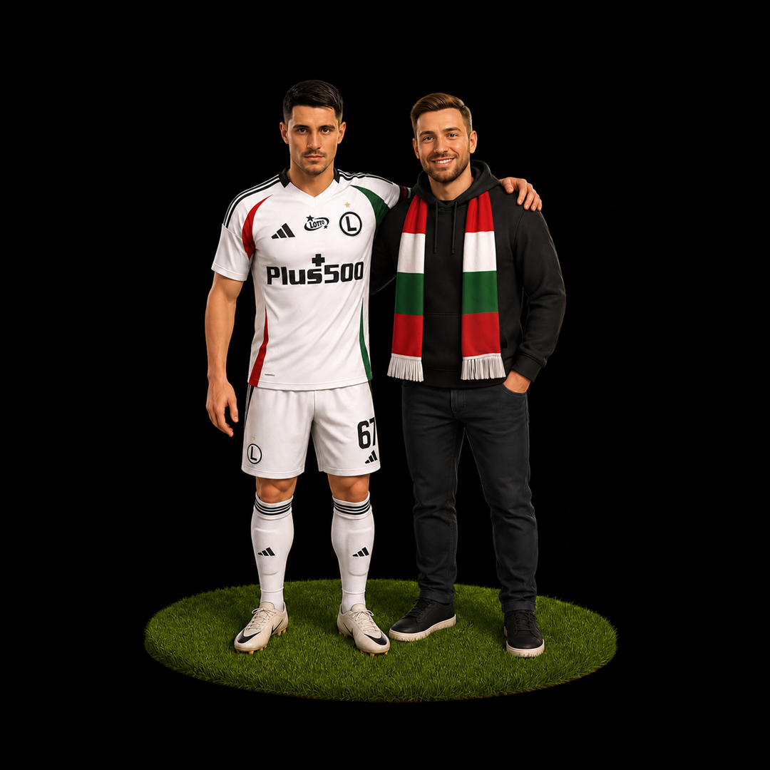 Zwiedzanie stadionu z piłkarzem